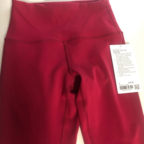 Lululemon Wunder Train tights 28” - Picture 3 of 5